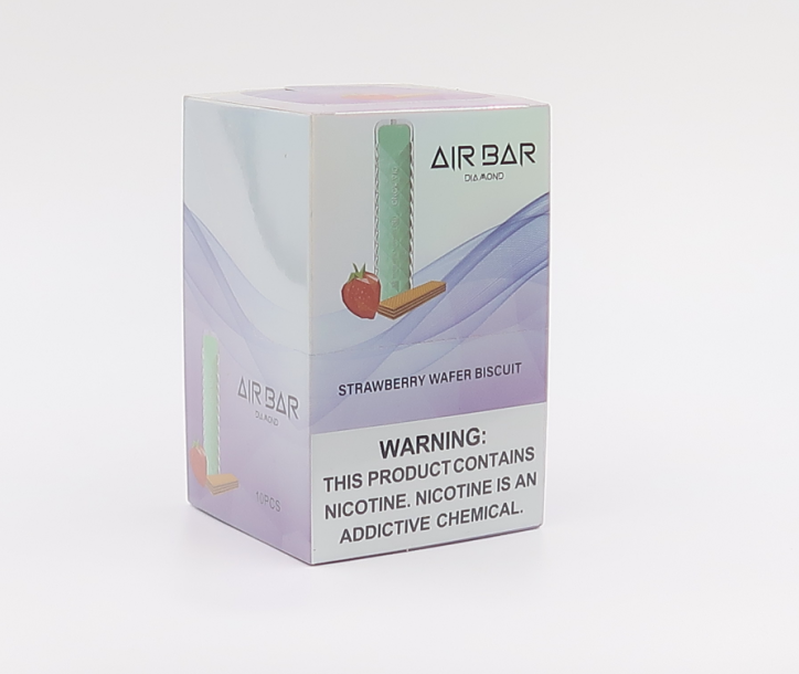 STRAWBERRY WAFER  BISCUIT 10PK    AIR BAR DIAMOND 